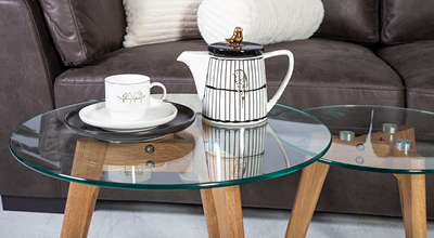 Side tables and serving tables