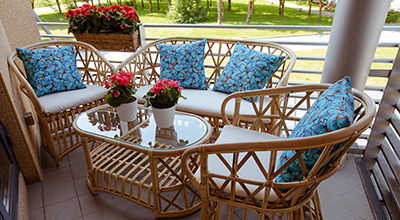 Rattan furniture