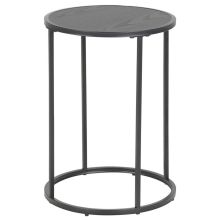 Side table SEAFORD D40xH55cm, black
