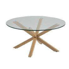 Журнальний столик HEAVEN D82xH40см, дуб