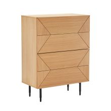 Sideboard NATE 75x40xH102cm, oak