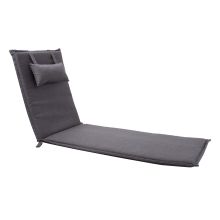 Подушка для шезлонга WICKER 55x195xH3см, темно-сіра