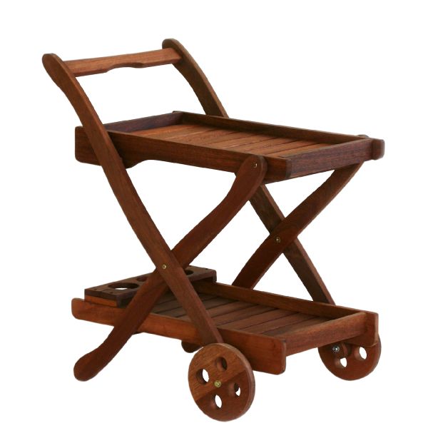 Візок сервірувальний VICTORIA 84x50xH81см, меранті