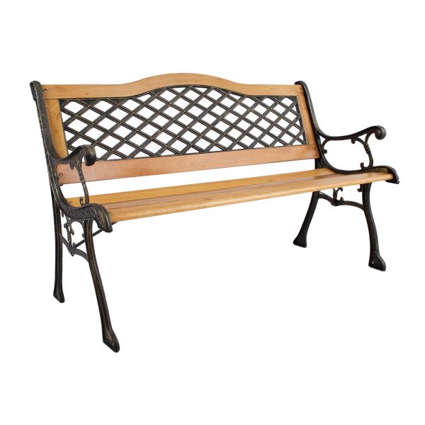 Лавка CARTAGO світло-коричнева