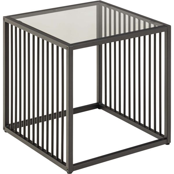 Журнальний столик STRINGTON 40x40xH40см, сірий