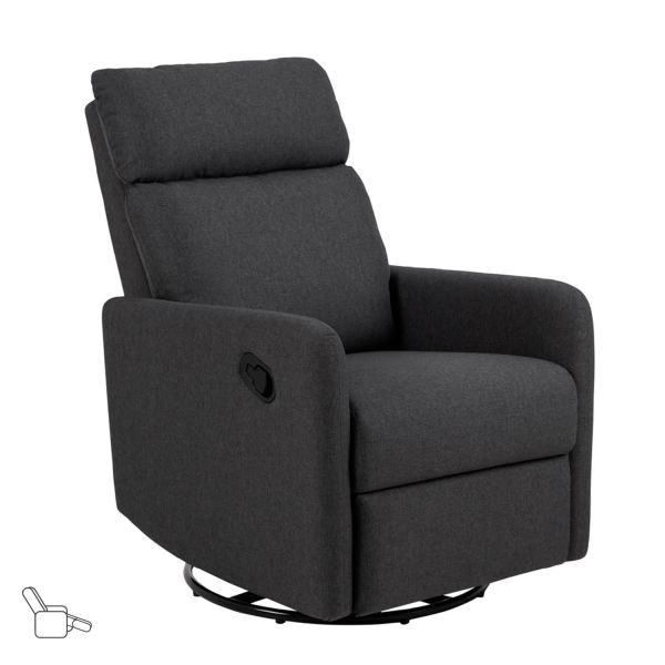 Крісло MIKKELI recliner, сіре