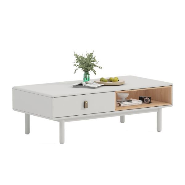 Журнальний столик IRIS 120x60xH40см, білий