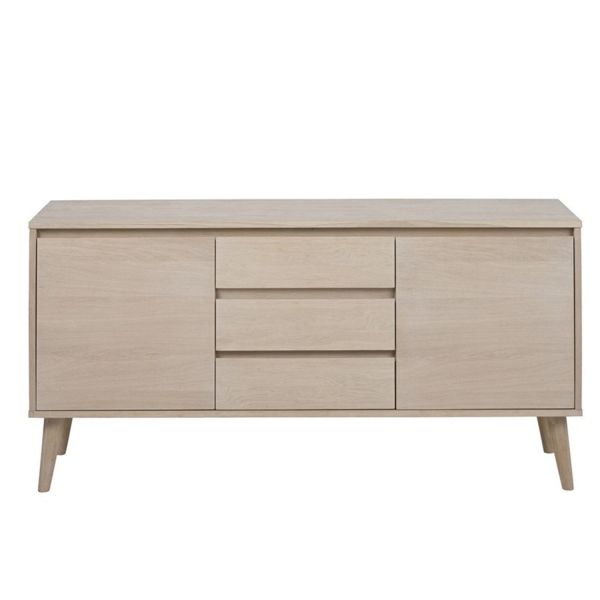 Сервант NAGANO 40x150xH75см, світлий дуб