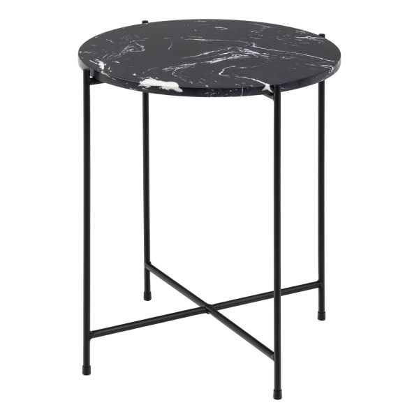 Журнальний столик AVILA D42xH45см, чорний