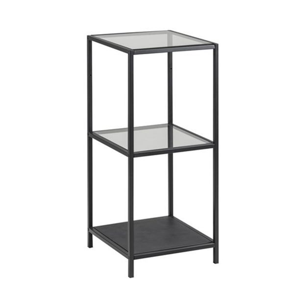 Полиця SEAFORD 35x37xH82,5 см, скло