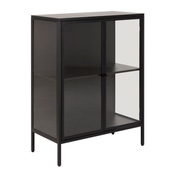 Вітрина NEWCASTLE 80x40xH98,7 см, чорна