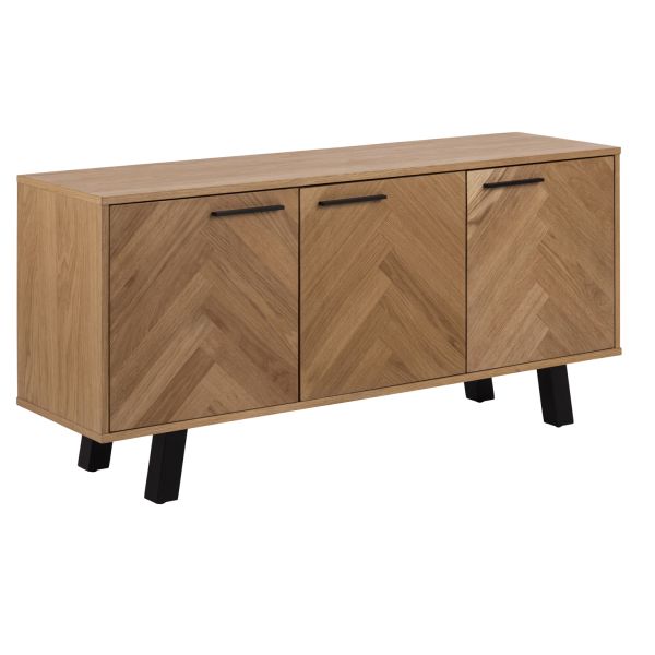 Сервант BRIGHTON 150x40xH71см, дуб