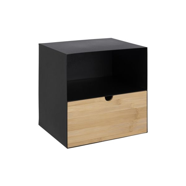 Настінна полиця JOLIET 30x25xH30см, чорна